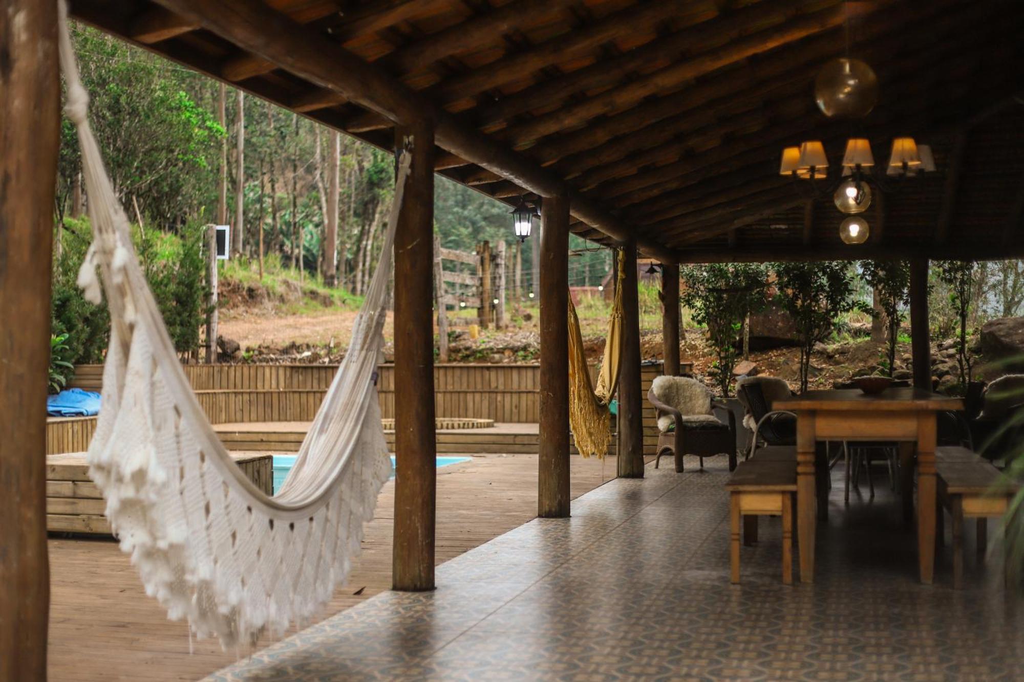 Chale Casa De Pedra, Vivenda Serra Velha, Chales De Montanha Timbe do Sul Екстериор снимка