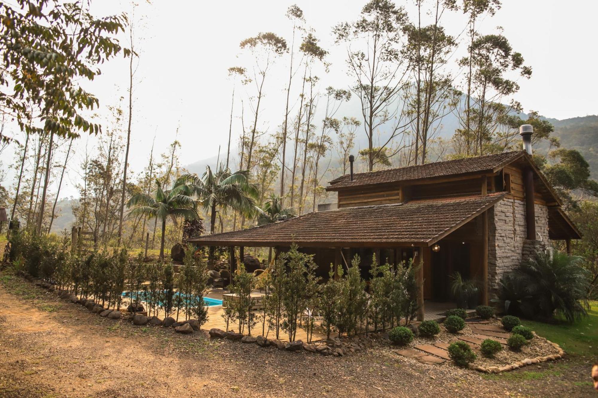 Chale Casa De Pedra, Vivenda Serra Velha, Chales De Montanha Timbe do Sul Екстериор снимка